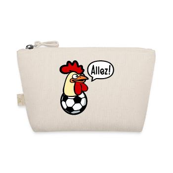 Hens Chickens Football - Bio-Täschchen - Natur - Vorne