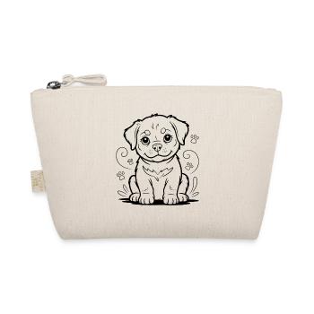 Petit chiot ami - Trousse biologique - nature - Devant