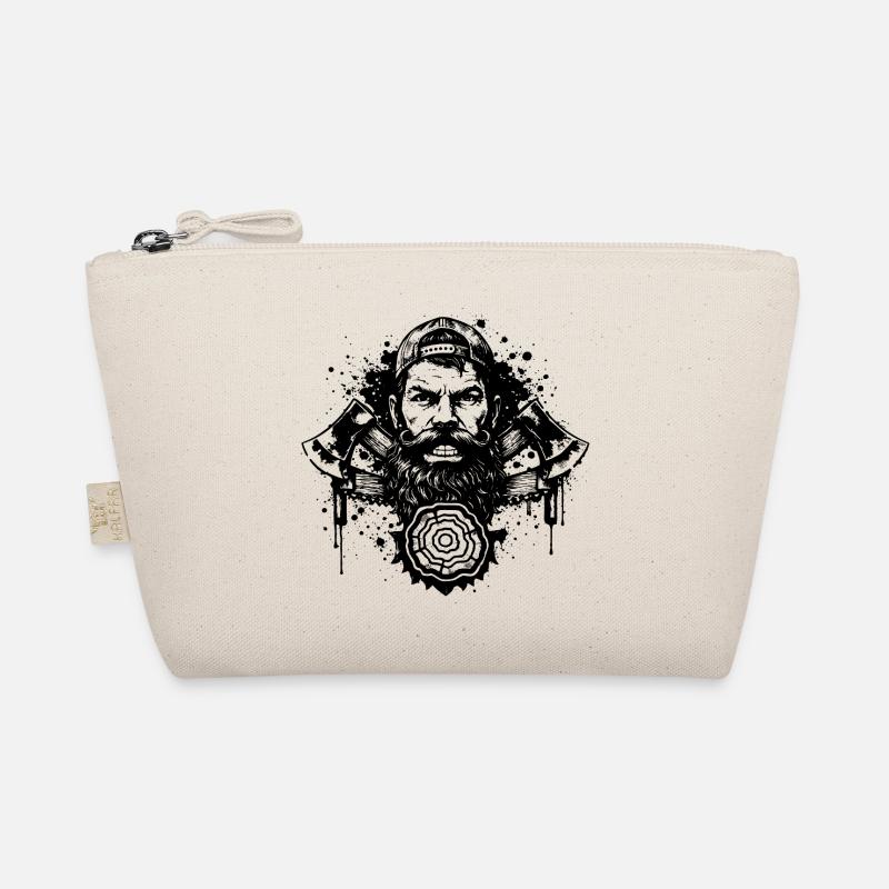Pochoir de bûcheron avec double hache Trousse biologique