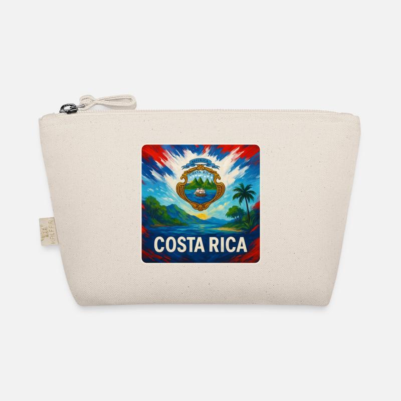 Costa Rica Reise Design - Bio-Täschchen - Natur