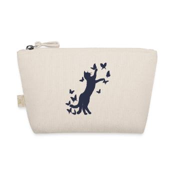nekomata with butterflies - Organic Pouch - nature - Front