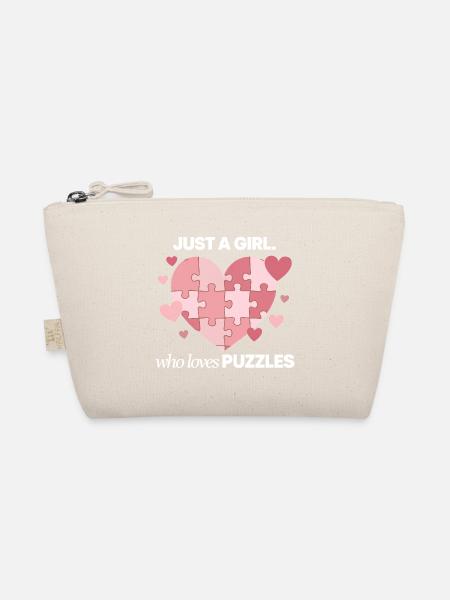 Juste une fille qui adore les énigmes - Trousse biologique - nature - Devant