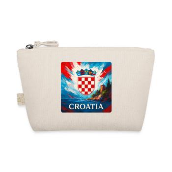 Croatia Coat of Arms Coast - Organic Pouch - nature - Front