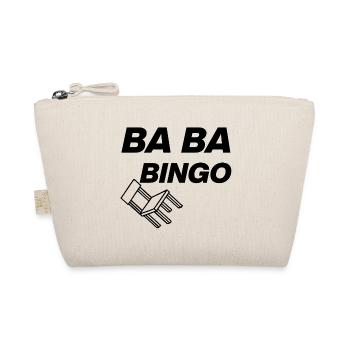 B-B-B-BINGO TREND, VIRAL FUN, MEME SCHULE STUHL 🪑 - Bio-Täschchen - Natur - Vorne