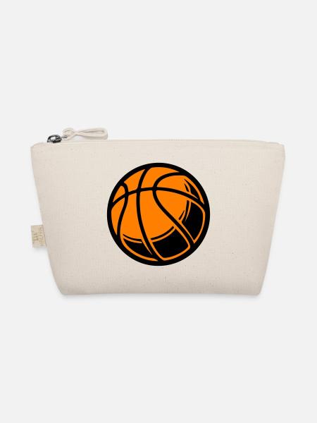Basketball Ball - Organic Pouch - nature - Front