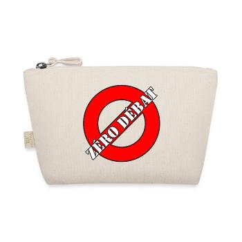 ZÉRO DÉBAT. - Trousse biologique - nature - Devant