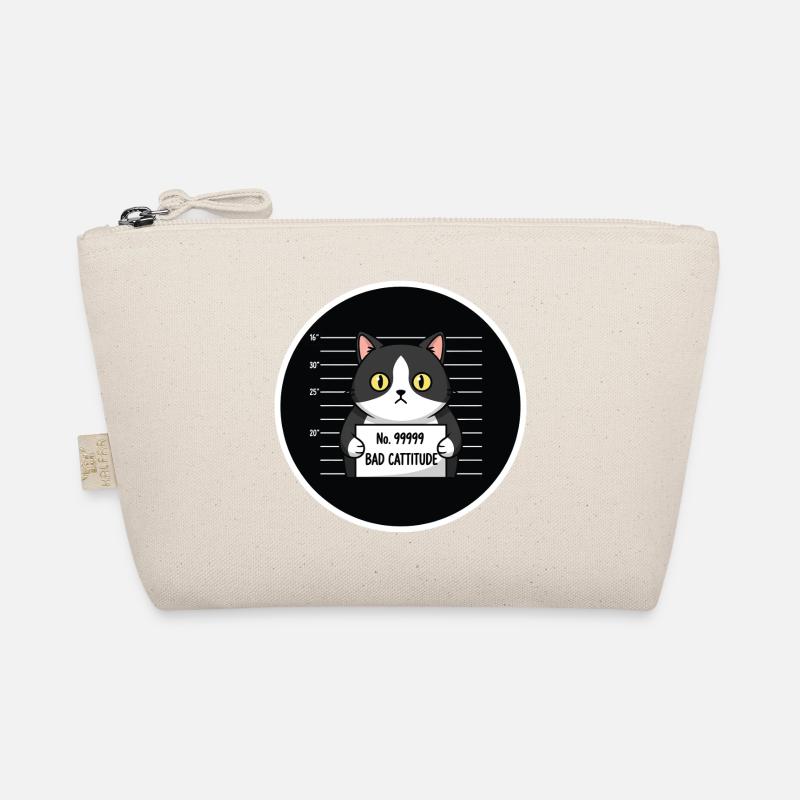Photo d’identité du chat Bad Cattitude Trousse biologique