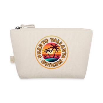 Logo du coucher du soleil de Puerto Vallarta - Trousse biologique - nature - Devant