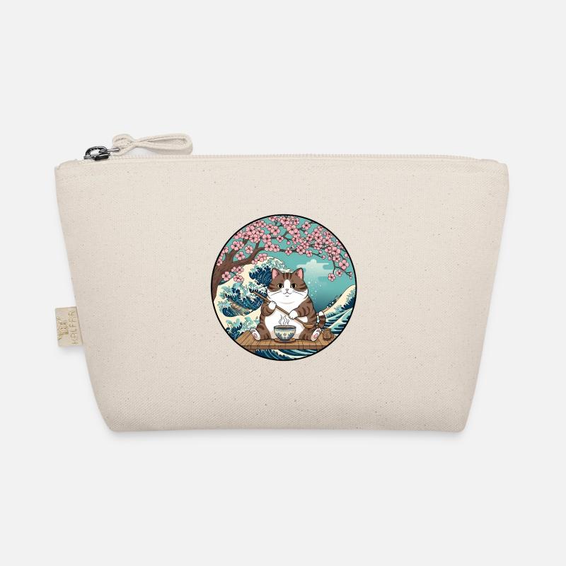 Lucky Cat Coffee Time Bio-Täschchen