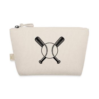 Baseball ball and bats - Organic Pouch - nature - Front