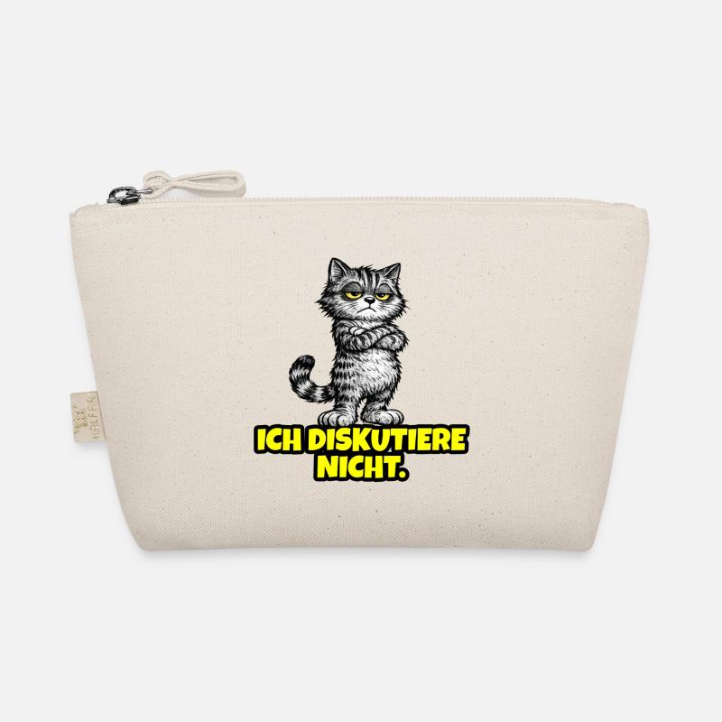 Ich diskutiere nicht. – Grumpy Katze (CAT) Bio-Täschchen