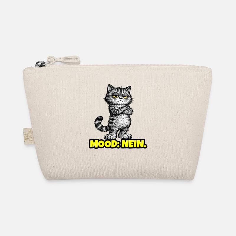 Mood: Nein. – Grumpy Katze (Chef Vibes) Bio-Täschchen