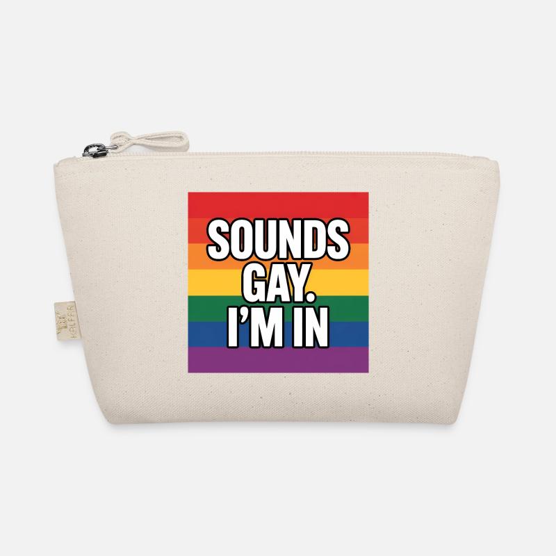 Klingt schwul, ich bin dabei – Pride Tee Bio-Täschchen