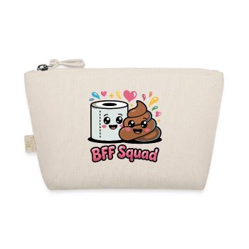Selles de papier toilette de l’équipe BFF - Trousse biologique - nature - Devant