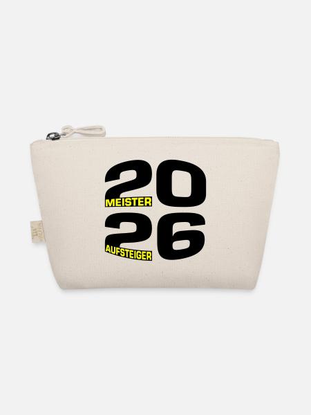 Champion and promoted team 2026 - Organic Pouch - nature - Front