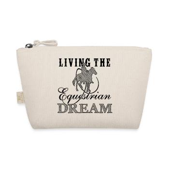 Living the equestrian dream - Western Edition - Organic Pouch - nature - Front