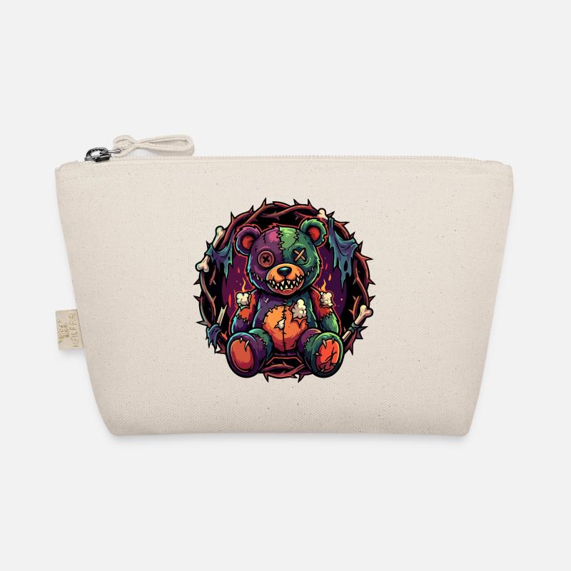 Tounours Zombie Patchwork Ours Horreur Cassé Trousse biologique