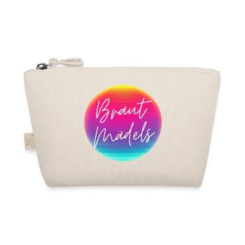 Les filles de la mariée ! Cercle néon cool personnalisable - Trousse biologique - nature - Devant