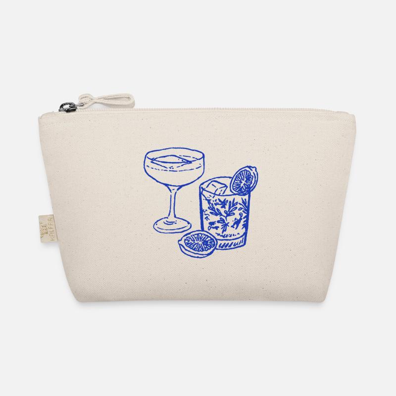 Sketch du cocktail bleu Trousse biologique