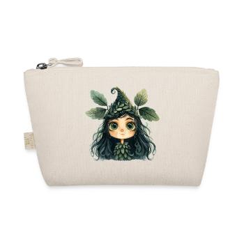 Leaf Queen, Forest Creature, Forest Fairy - Organic Pouch - nature - Front