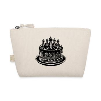 Gâteau d'anniversaire - Trousse biologique - nature - Devant