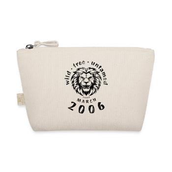Wild, free & untamed since 03/2006 - Organic Pouch - nature - Front