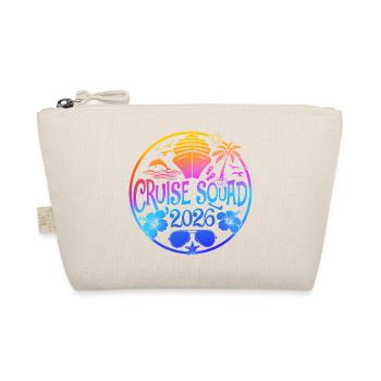 Cruise Squad 2026 Voyage entre filles Ambiances tropicales rétro - Trousse biologique - nature - Devant