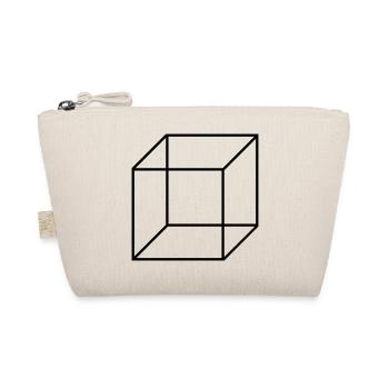 Cube Square - Organic Pouch - nature - Front