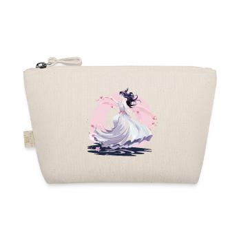 Moon Dance of the Cherry Blossom Fairy - Organic Pouch - nature - Front