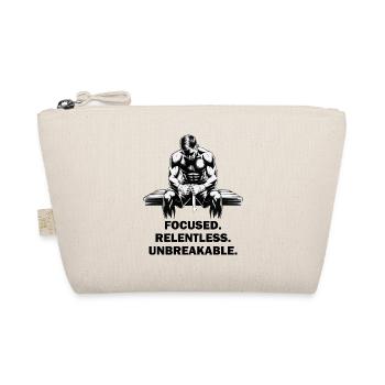 Combattant MMA concentré, implacable et incassable - Trousse biologique - nature - Devant