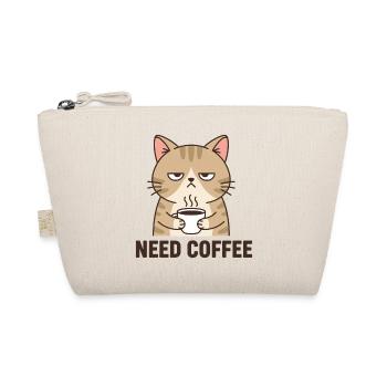 Chat en colère du café - Trousse biologique - nature - Devant