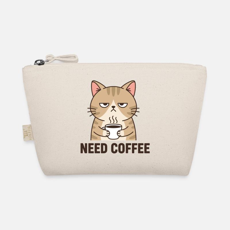 Chat en colère du café Trousse biologique