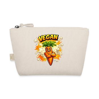 Cheerful Carrot – Plant-Based Delight - Organic Pouch - nature - Front