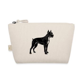 Chien boxer - Trousse biologique - nature - Devant