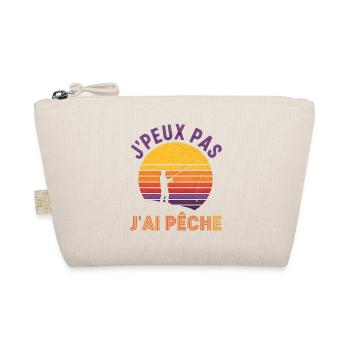 I can't I fished in the sun - Organic Pouch - nature - Front