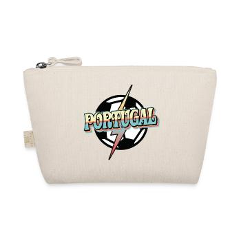Portugal Football Blitz - Organic Pouch - nature - Front