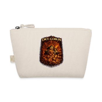 Dice Goblin T-Shirt – Dice & Role Play - Organic Pouch - nature - Front
