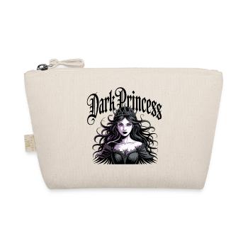 Dark Princess Gothic Crown - Organic Pouch - nature - Front