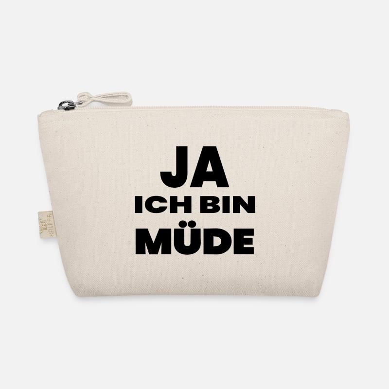 Müde Bio-Täschchen