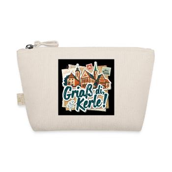 Griaß di Kerl Bavarian Greeting - Bio-Täschchen - Natur - Vorne