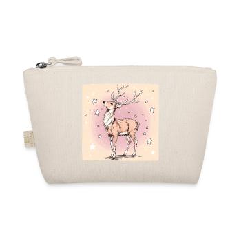 Deer with stars - Organic Pouch - nature - Front