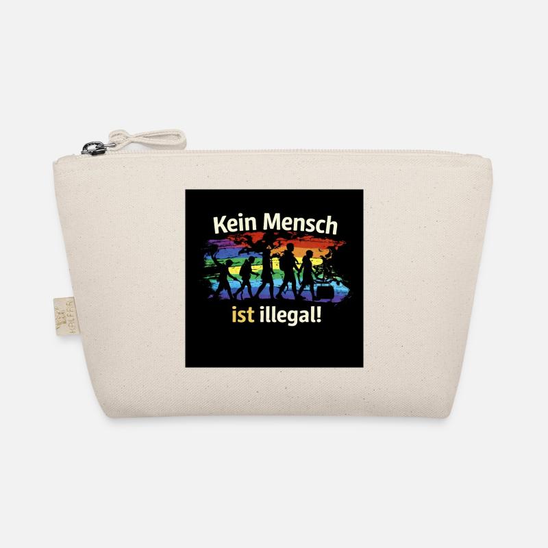 No one is illegal Organic Pouch