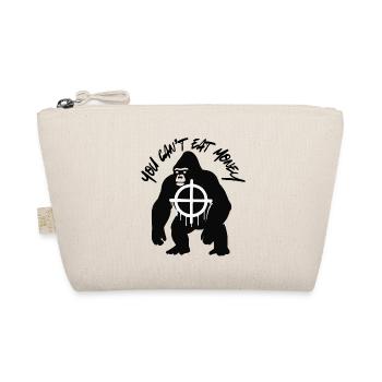 Human Eat Money Eat Gorilla - Organic Pouch - nature - Front