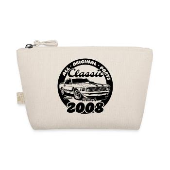 18th Birthday - Classic Musclecar 03/2008 - Organic Pouch - nature - Front