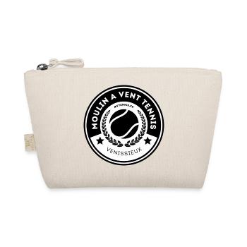 Badge Tennis Vintage Venissieux - Organic Pouch - nature - Front