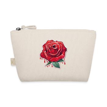 Style de tatouage rose rouge sang - Trousse biologique - nature - Devant