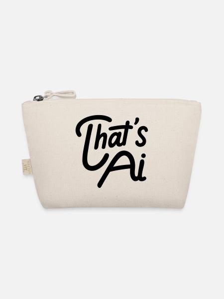 That's AI Handwritten Typography - Organic Pouch - nature