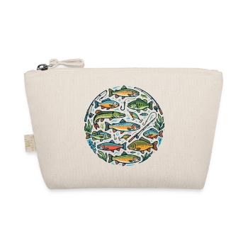 Fish Circle: Colorful underwater world - Organic Pouch - nature - Front