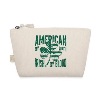 Irish-American Roots Tee - Organic Pouch - nature - Front