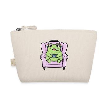 Gamer Frog Amphibian jouant aux jeux vidéo - Trousse biologique - nature - Devant